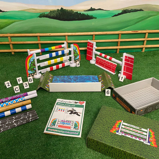 Show Jump Set- Crafty Pony Toy